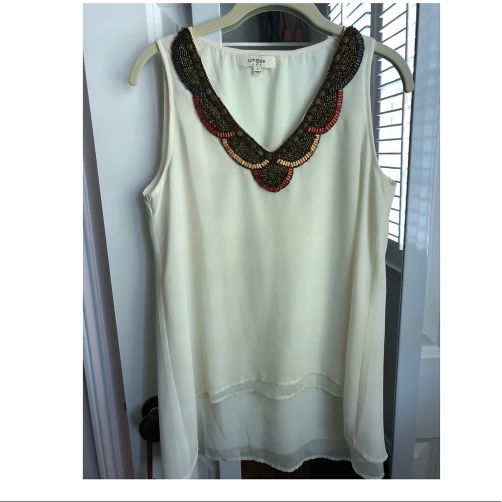 Beaded blouse